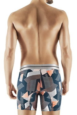 Hawai Orange Psychedelic Geo-Print Boxer Brief thumbnail 2