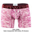 Hawai Red Heathered-Print Boxer Brief
