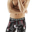 Hawai Red Psychedelic Geo-Print Boxer Brief