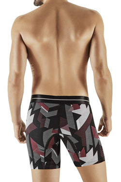 Hawai Red Psychedelic Geo-Print Boxer Brief thumbnail 2
