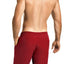 Hawai Red Solid Drawcord Swim Short
