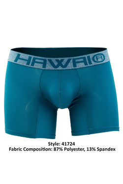 Hawai Teal-Green Solid Classic Boxer Brief thumbnail 3