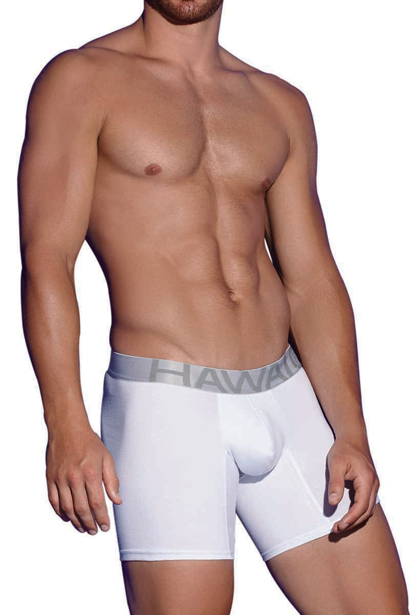 Hawai White Boxer Brief