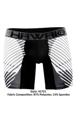 Hawai White Sporty Stripe Boxer Brief thumbnail 4
