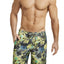 Hawai Yellow Tropical Printed Boardshort