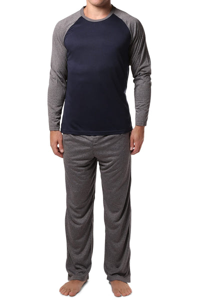 Head Blue & Grey Ultra Soft Lounge Set