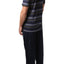Head Blue & Multi Stripes Ultra Soft Lounge Set