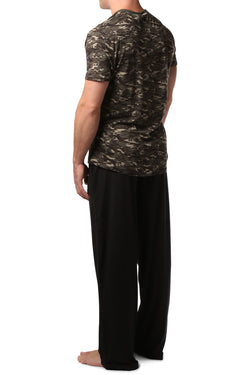 Head Green Aztec Camouflage Ultra Soft Lounge Set thumbnail 2