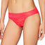 Heidi By Heidi Klum Neon-Flamingo Stretch Keyhole Bikini