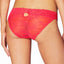 Heidi By Heidi Klum Neon-Flamingo Stretch Keyhole Bikini