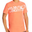 Helmut Lang Logo Graphic Tee Opal Red