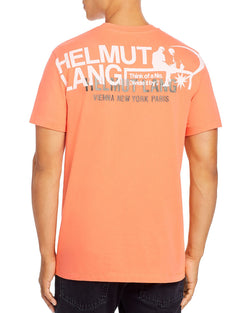 Helmut Lang Logo Graphic Tee Opal Red thumbnail 2