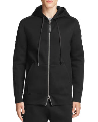 Helmut Lang Sponge Fleece Zip Hoodie Black