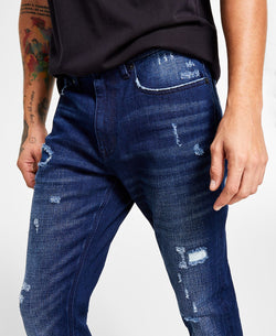 Heroes Motors Slim-straight Fit Jeans Engine Blue thumbnail 4
