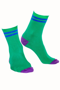 Hey Franky Green Sock thumbnail 1