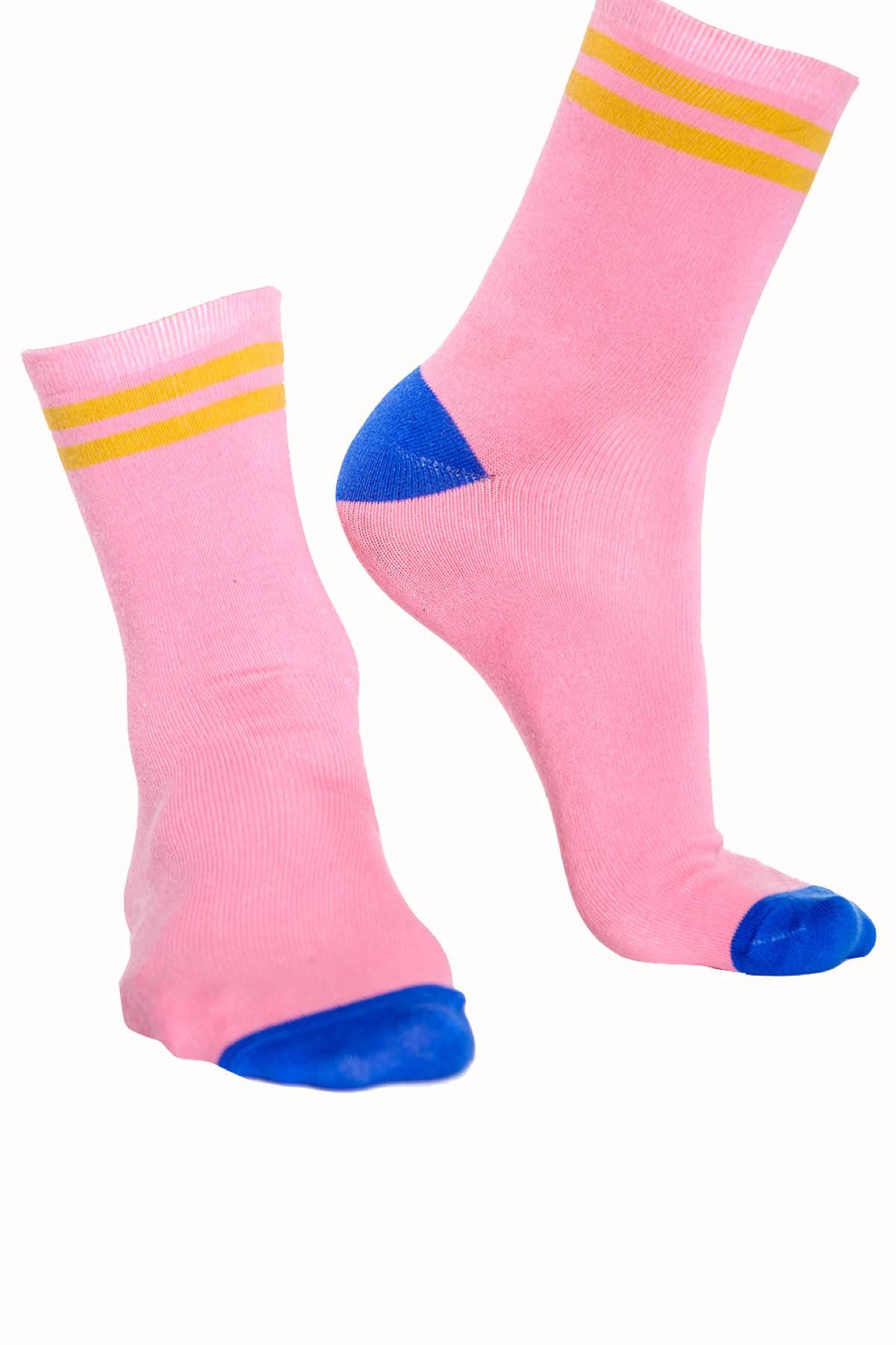 Hey Franky Pink Sock