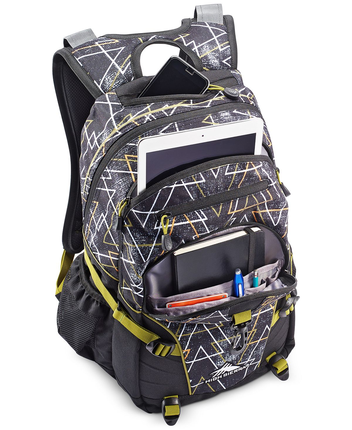 High Sierra Loop Backpack Neo/Black/Avocado