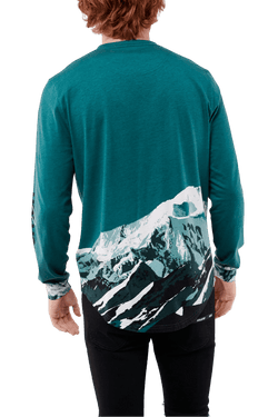 Hollister Curved Hem T-Shirt Dark Teal thumbnail 2