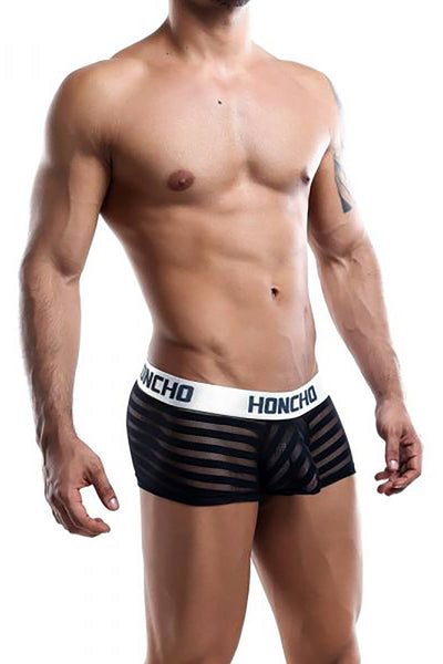 Honcho Black Sheer-Stripe Trunk