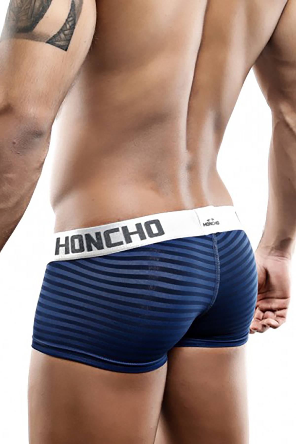 Honcho Navy-Blue Stripe Trunk