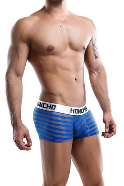 Honcho Royal-Blue Sheer-Stripe Trunk thumbnail 1