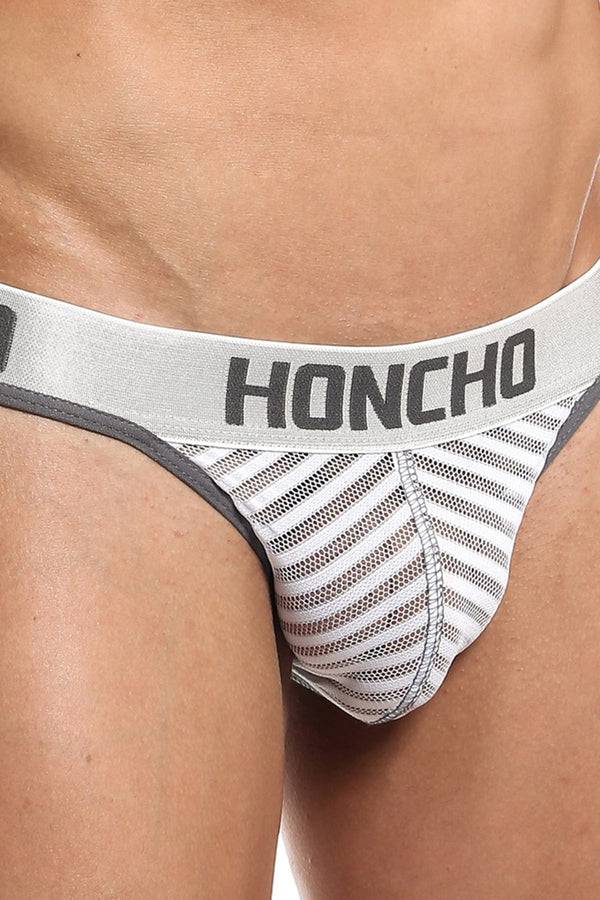 Honcho White HOK019 White Dwarf Thong