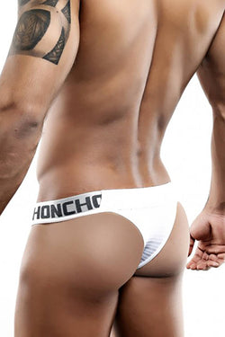 Honcho White Stripe Slip Thong thumbnail 2
