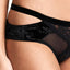 Honeydew Black Isabella Cut-Out Bikini Brief