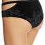 Honeydew Black Isabella Cut-Out Bikini Brief