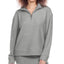 Honeydew Comfort Queen Loungewear Quarter-zip Pullover Clay