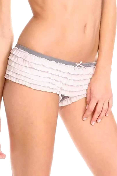 Honeydew Intimates Chai Mesh Ruffle Rumba Hipster