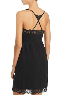 Honeydew Intimates Play All Day Seamless Chemise in Black thumbnail 2