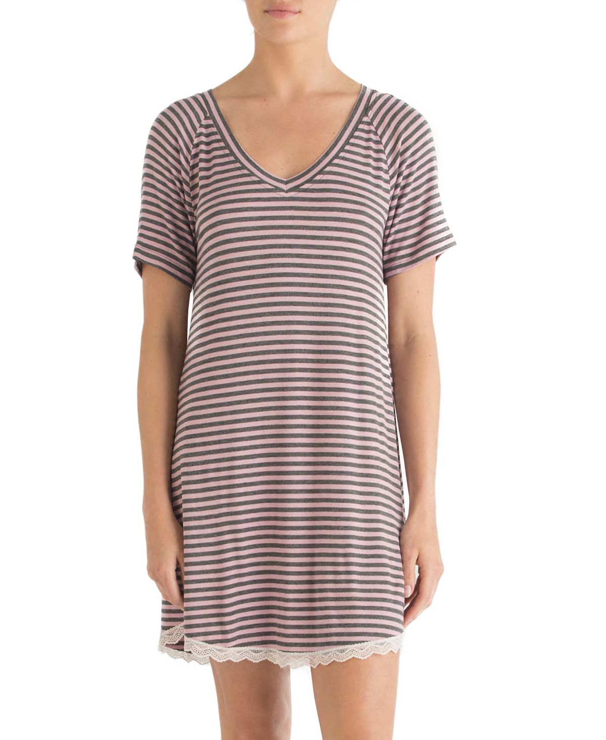 Honeydew Wo All American Sleepshirt Nightgown Love Letter Stripe