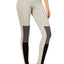 Hue Steel-Grey Color-Blocked Denim Legging