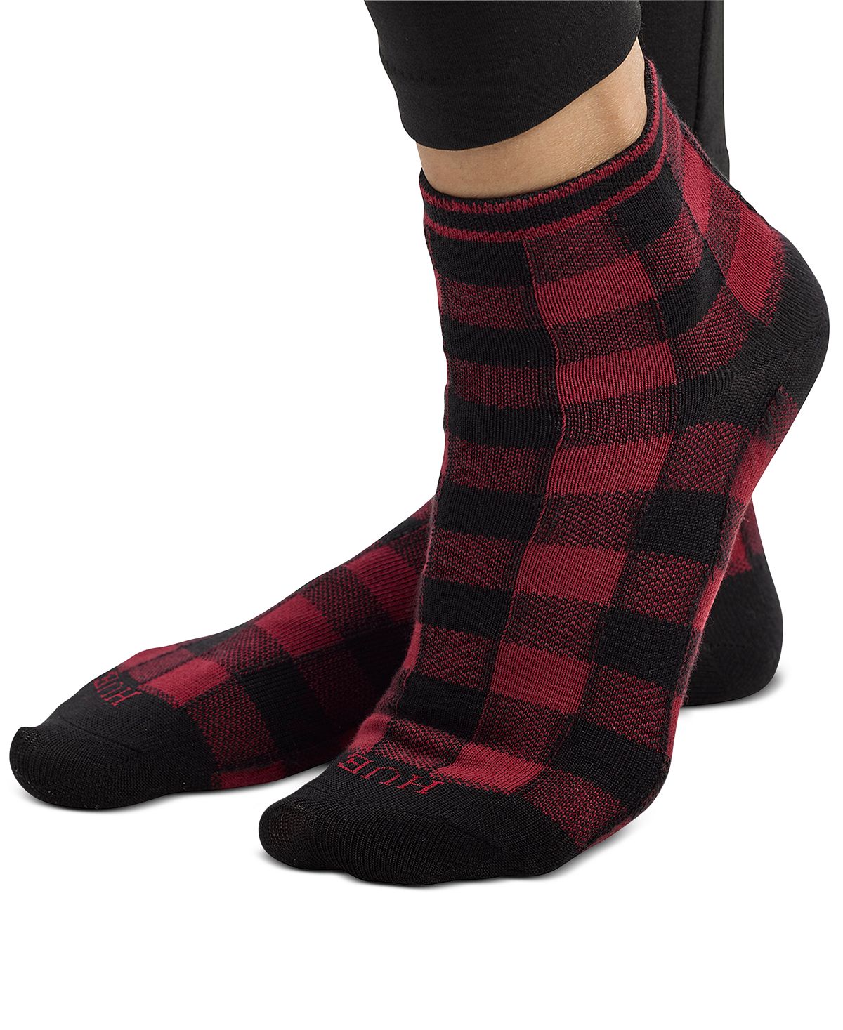 Hue let's Get Cozy Leggings & Socks 2pc Gift Set Red