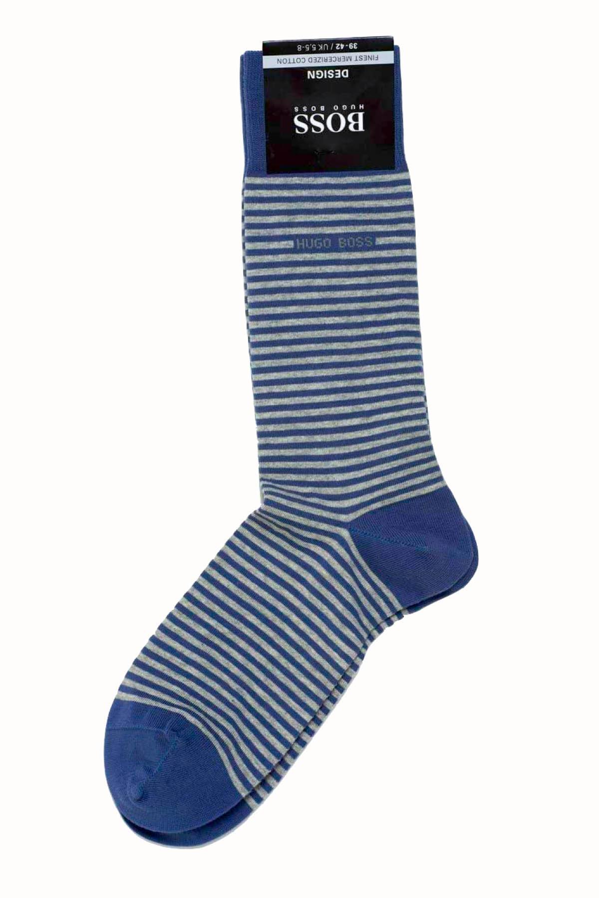 Hugo Boss Blue Stripe Sock