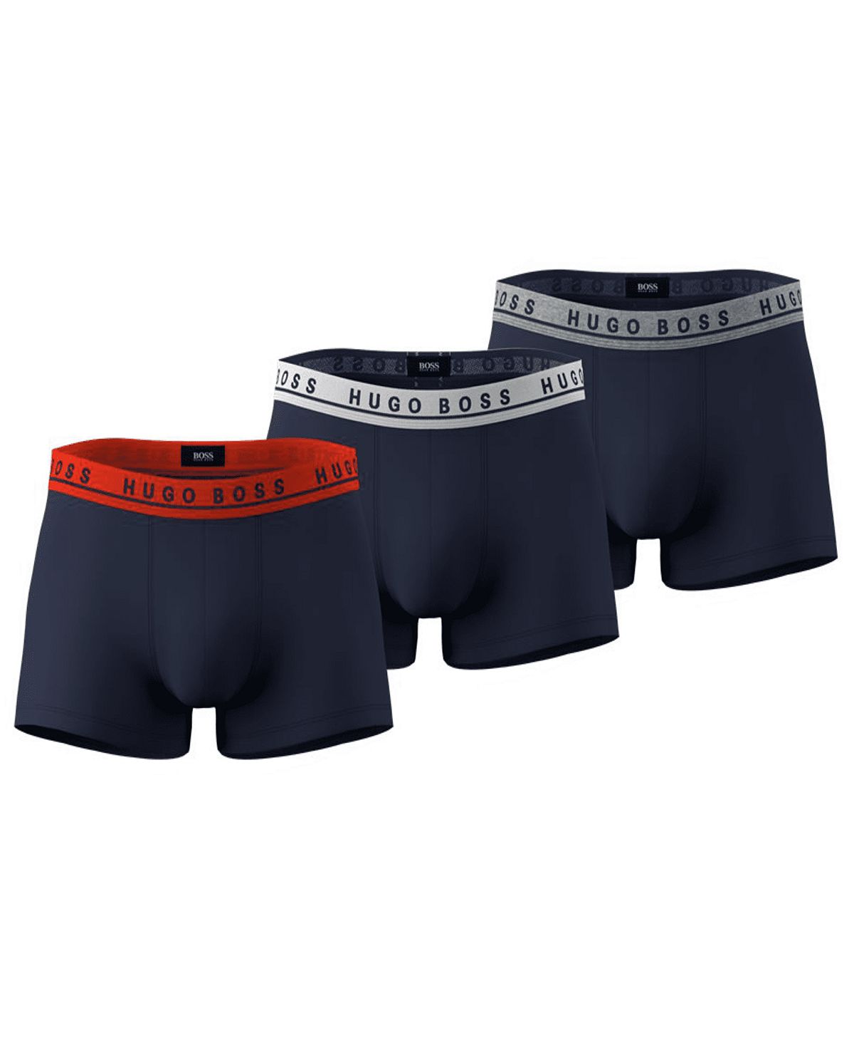 Hugo Boss Boss 3-pk. Trunks Navy Multi