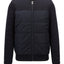 Hugo Boss Boss Padded Bomber Sweatshirt Open Blue