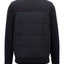 Hugo Boss Boss Padded Bomber Sweatshirt Open Blue
