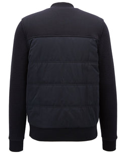 Hugo Boss Boss Padded Bomber Sweatshirt Open Blue thumbnail 2