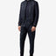 Hugo Boss Boss Regular/classic-fit Long-sleeve Cotton Polo Dark Navy