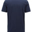 Hugo Boss Boss Slim-fit Graphic Cotton T-shirt Dark Navy