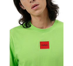 Hugo Boss Diragolino212 Logo Patch T-shirt Bright Green thumbnail 2