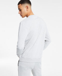 Hugo Boss Duragol_m Regular-fit Reflective Logo-print Sweatshirt Grey thumbnail 3