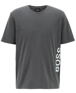 Hugo Identity Vertical Logo Undershirt Dark Green thumbnail 3
