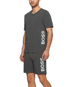 Hugo Identity Vertical Logo Undershirt Dark Green thumbnail 4