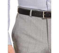 Hugo Modern-fit Stretch Light Gray Sharkskin Suit Pants Light Grey thumbnail 4