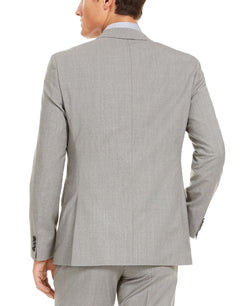 Hugo Modern-fit Stretch Suit Separate Jackets Light Grey Sharkskin thumbnail 2