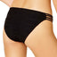 Hula Honey Black Little Wild One Crochet Strappy Hipster Bikini Bottom