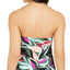 Hula Honey Juniors' Hyper Tropics Printed Tankini Top Olive Multi